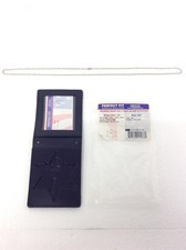 NEW Perfect Fit Wallet Shields 706-1 Black Belt Clip Badge And ID Neck Holder