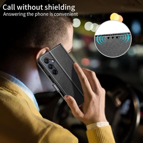 Pour Samsung Galaxy A36 Etui Portefeuille, Housse Téléphone à Rabat en Cuir et Protecteur d'écran - Photo 3 sur 20
