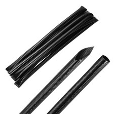 10ft Braided Cable Sleeve, 5/16" Wire Insulation Cord Protector, Black