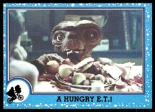 1982 Topps E.T. The Extraterrestrial #19 A Hungry E.T.!