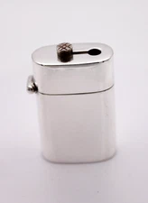 Sterling Silver Pill Dispenser Hallmarked London 2000, Douglas Pell