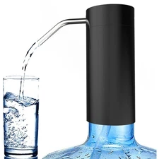 Water Bottle Dispenser Pump Electric, Automatic USB, Charging 5 Gallon Portable