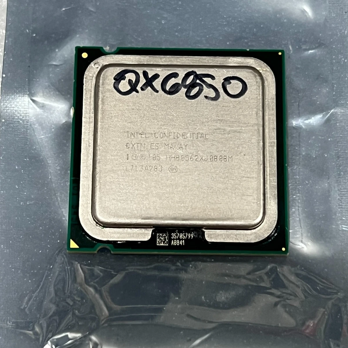 中古品　CPU　35枚 送料無料」中古Intel core2 EXTREME QX6850 LGA775 cpu パソコンpc
