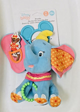 BNWT Disney Baby Dumbo On the Go Activity Stroller Toy