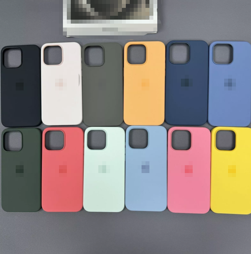 Unisex Apple Für iPhone 13 14 15 16/ Pro / Max Silikon Hülle Case mit MagSafe - Bild 1 von 47