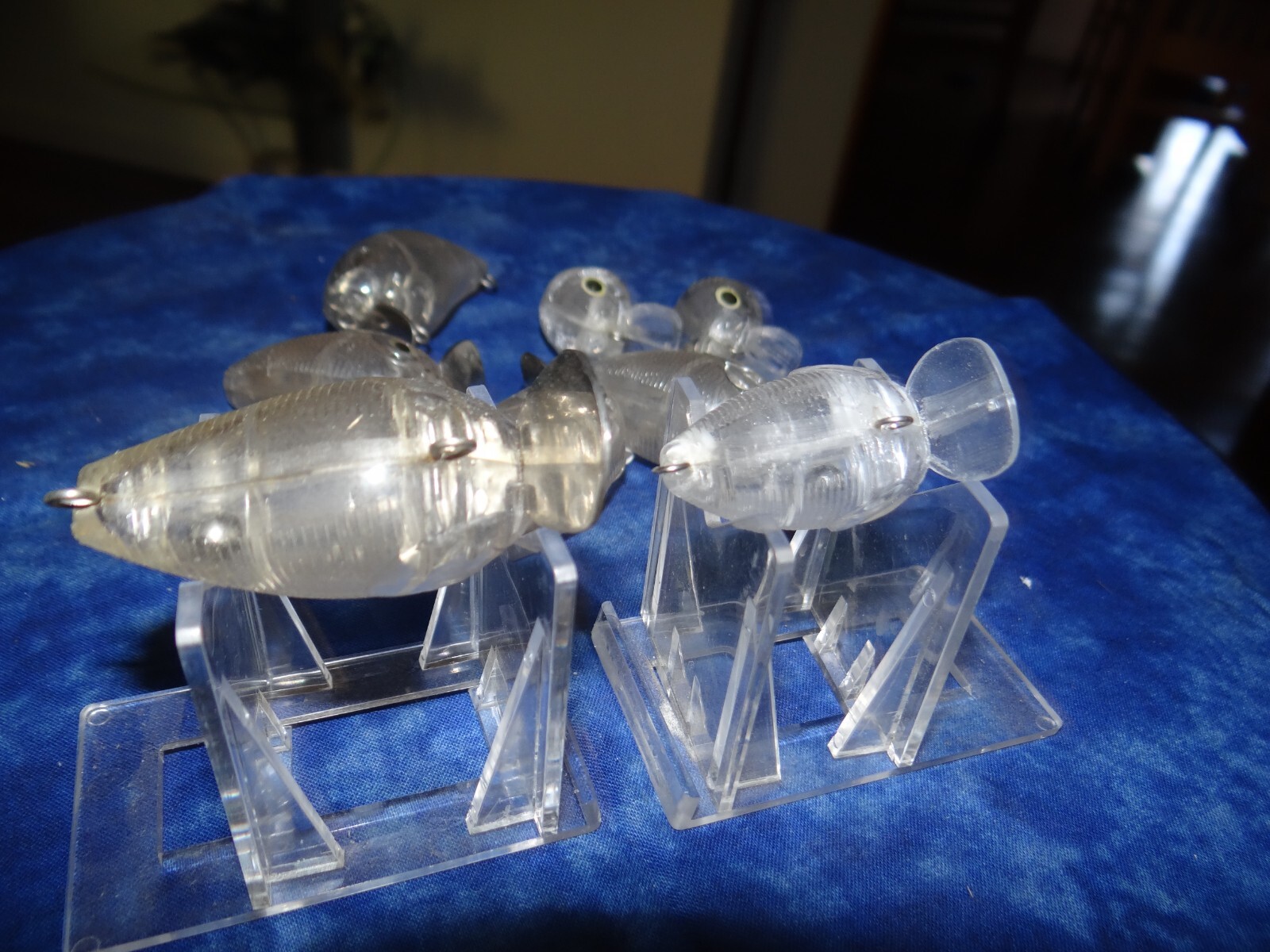 8 UNPAINTED WAKE BAITS LURES BLANKS TO PAINT OLD FISHING LURES CRANKBAIT BASS eBay