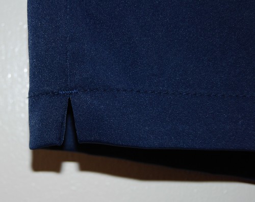 Pantaloncini da golf corti blu navy nuovi con etichette PGA TOUR donna tinta unita piatto davanti taglia 2 - Foto 7 di 13
