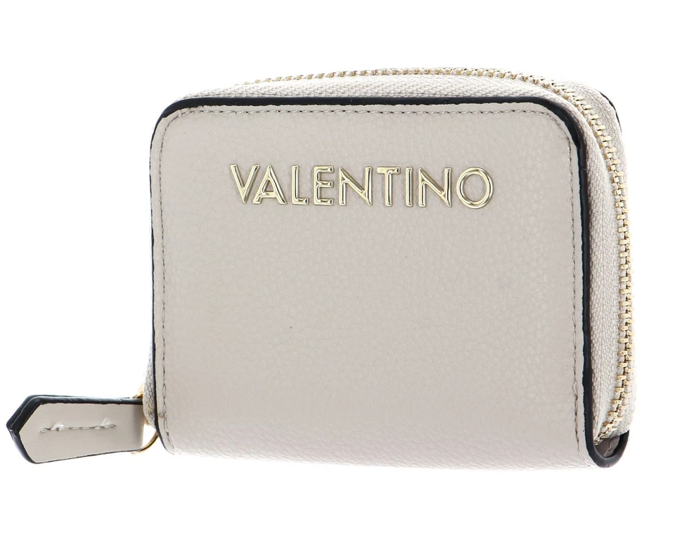 VALENTINO Arepa Credit Card Etui Kartenetui Ecru creme Neu