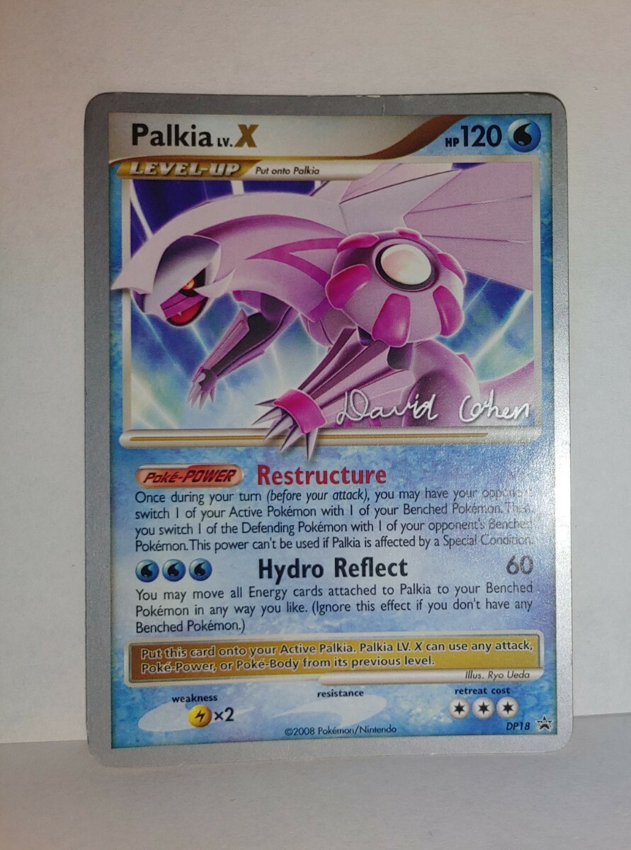Palkia LV.X DP18 Promo World Championship Card Pokemon Card 2008