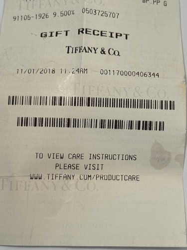 Tiffany & Co 925 Paloma Picasso 8 Point Star Pendant Necklace & Original Receipt - Picture 8 of 11