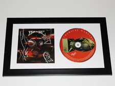 ESCAPE THE FATE BAND SIGNED FRAMED 'CHEMICAL WARFARE' CD COVER ALBUM w/COA x4