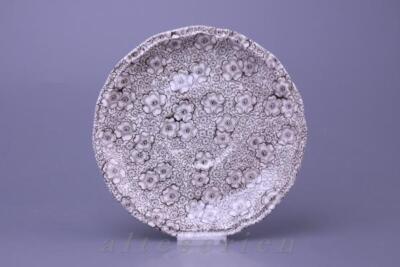 Lot De 11 Soucoupes Kensington Chintz Par Enoch Wedgwood – Porcelaine Bleue D'Angleterre