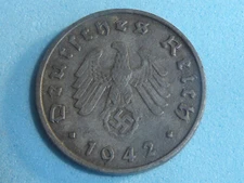 GERMANY 3rd REICH WWII ZINC 10 PFENNIG 1940-1945 NAZI SWASTIKA ISSUE FROM £2.95