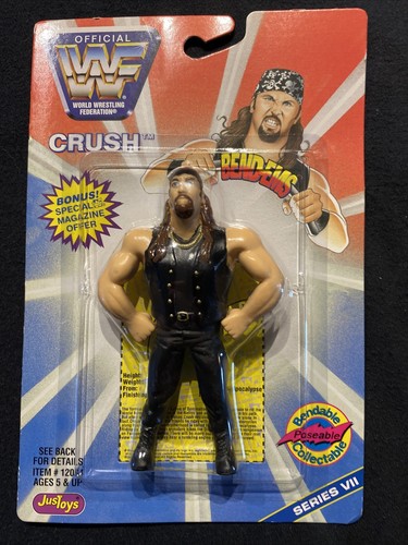 Crush Bend-Ems WWF 1997 Just Toys 4.5