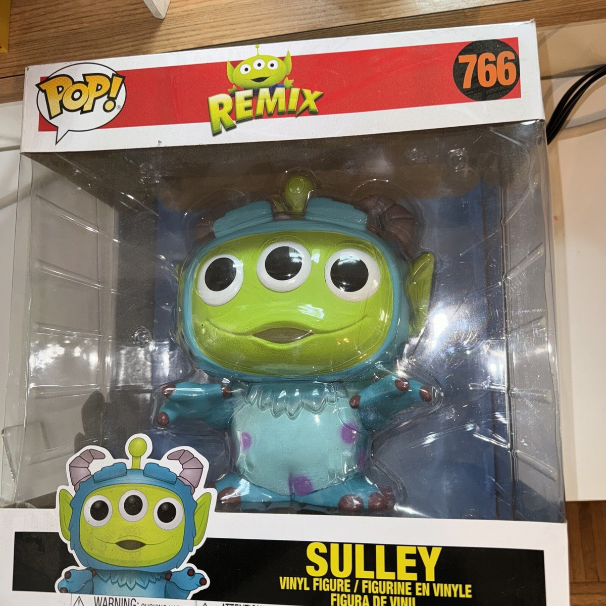 ⭐️ Funko Pop! Disney: Pixar Alien Remix - Sulley 10-inch Vinyl