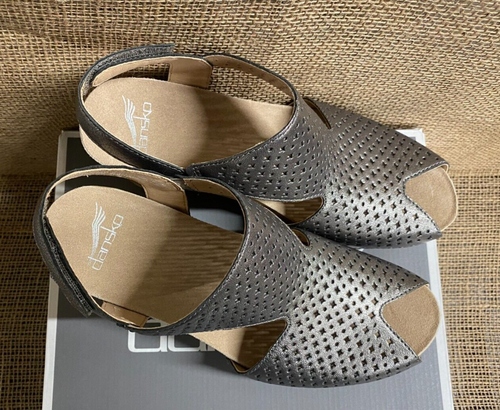 Neu im Karton Dansko 3115-871400 Teagan metallischer metallischer Absatz für Damen - Bild 2 von 5