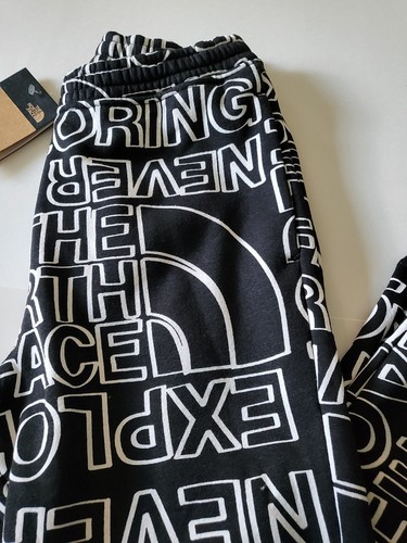 The North Face Sweatpants Fleece Joggers Big Boys Size Size S XL 2XL Black Blue - Picture 3 of 7