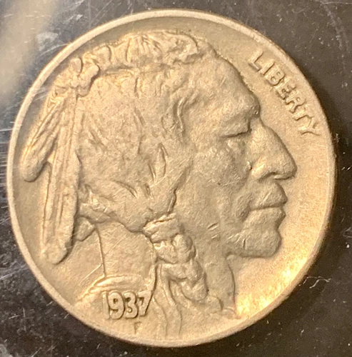 1937 (P) Buffalo Nickel (Condition: Extremely Fine EF XF) - SN177