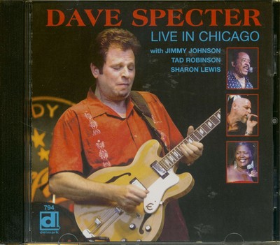 Dave Specter - Live In Chicago (CD) - White Blues U.S.A.