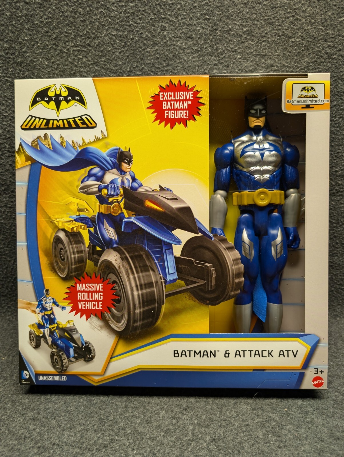 2014 DC Comics Batman Unlimited BATMAN & ATTACK ATV