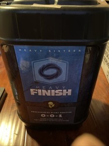 Heavy 16 Finish 6 Gallon 23L grow bloom flower enhancer flush agent