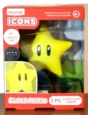 (1) ICONS Super Mario Bros Super Star Light #003 Paladone NEW!!!!!!!!!!!
