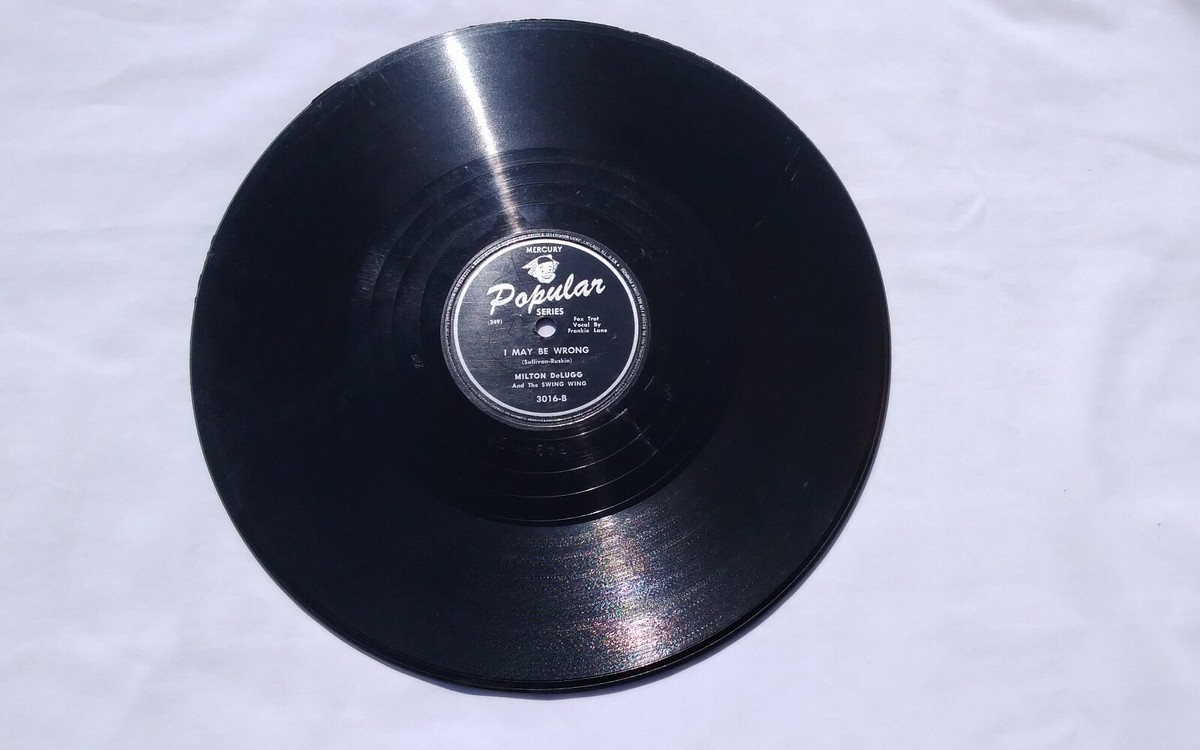the bravery us original LPレコード Artie “Mr. Kitzel” Aurbach 78rpm Single 10-inch Mercury