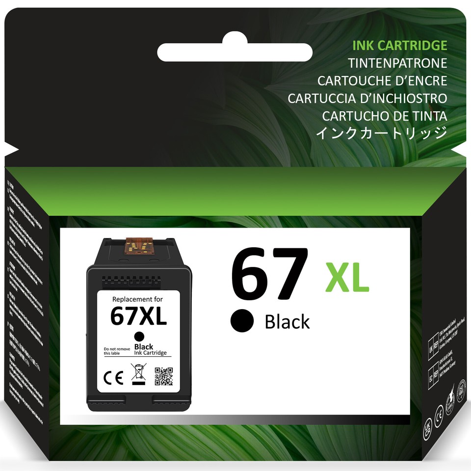 For HP 67XL Black Color Ink Lot For HP Deskjet 2752 2752e 2755e Envy For Hp 67xl Black Color Ink Lot For Hp Deskjet 2752 2752e 2755e Envy