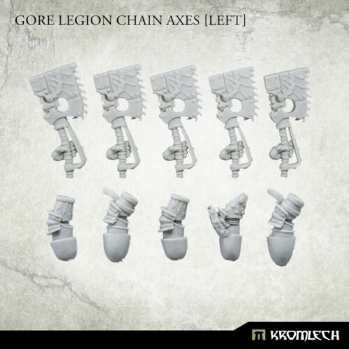 Kromlech Gore Legion Chain Axes [left] (5) Brand New KRCB238 - Picture 1 of 3