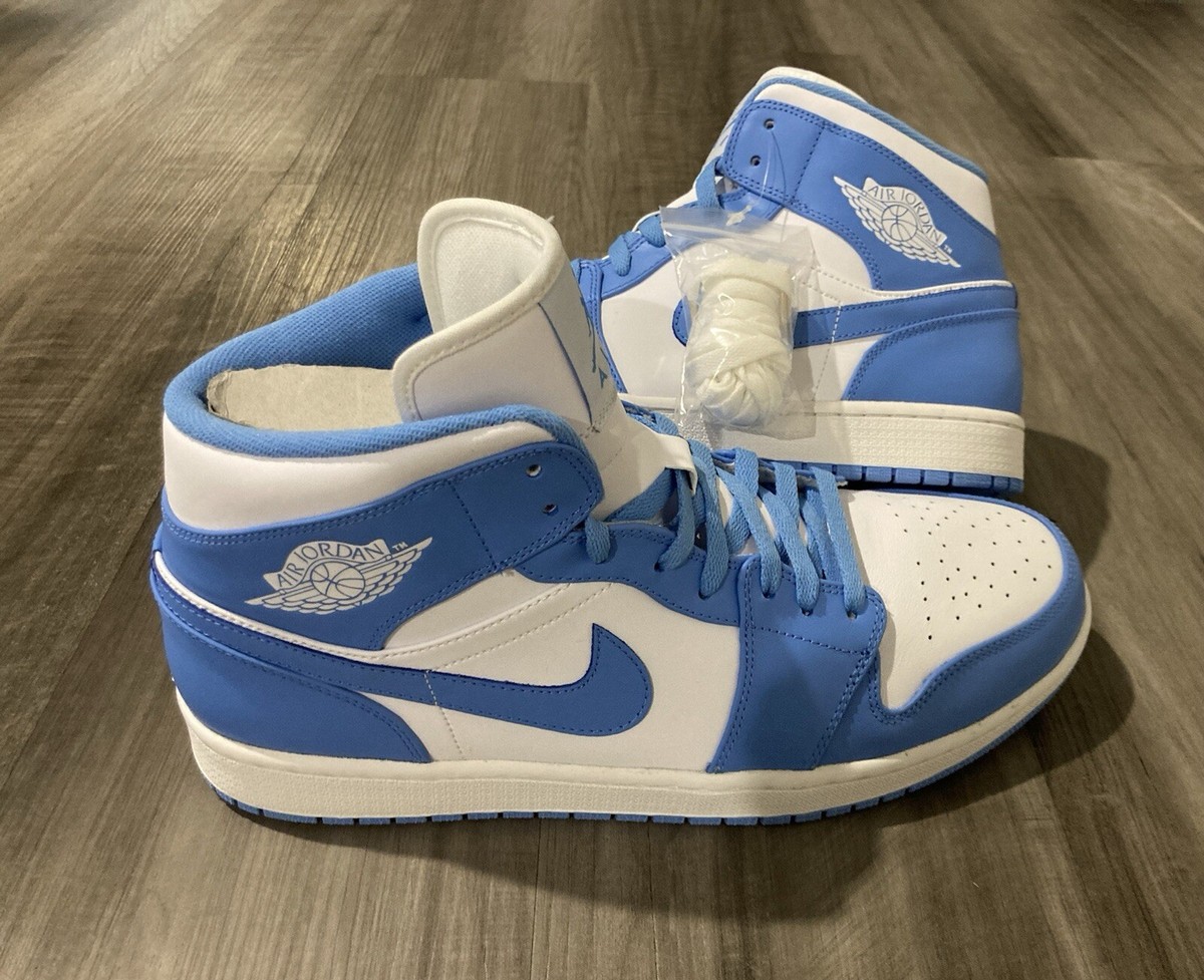 carolina blue jordan 1 mid