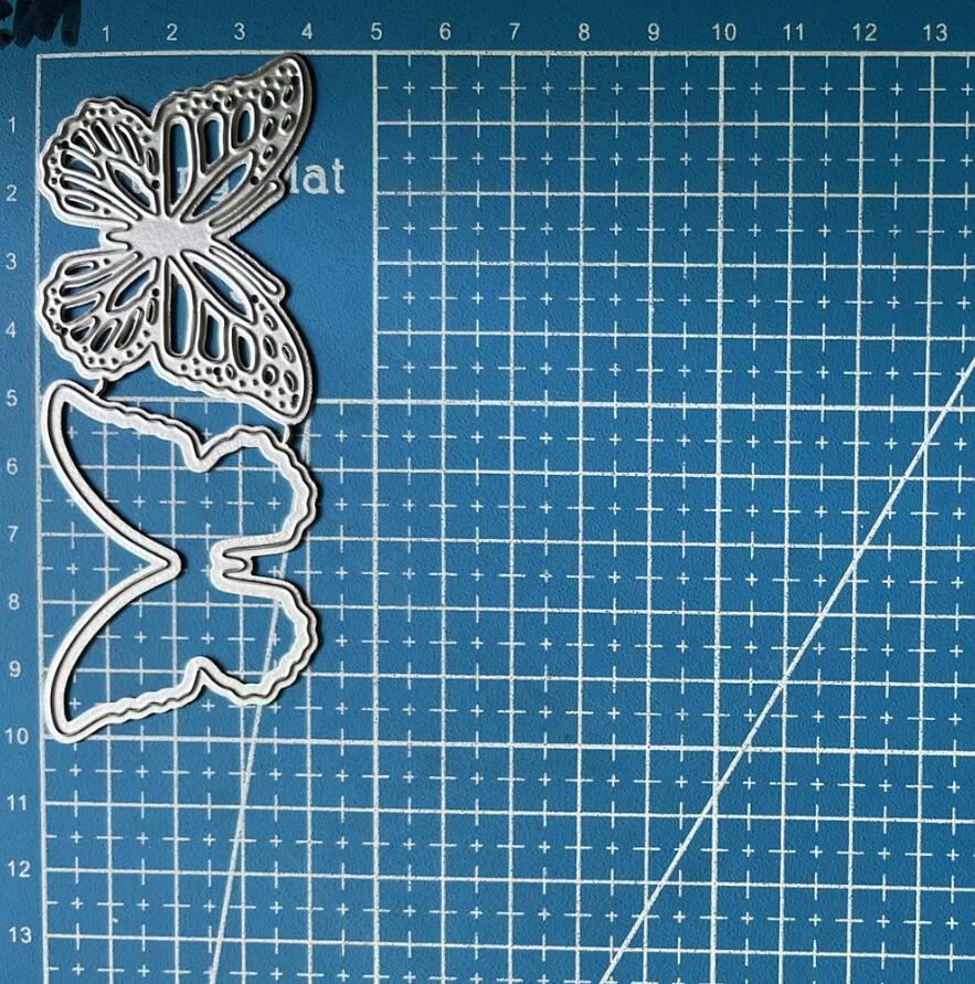 Butterfly Metal Cutting Dies Scrapbooking Embossing Paper Card Crafts Stencils - Image 2 of 3