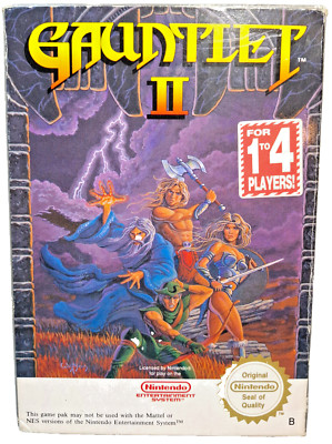 NES - Gauntlet II (2) - Nintendo NES Spiel mit OVP - PAL - 1 bis 4 Spieler