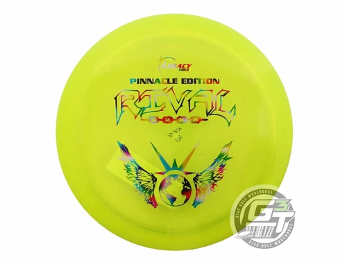NEW Legacy Discs Pinnacle Rival 175g Yellow Jellybean Foil Driver Golf Disc