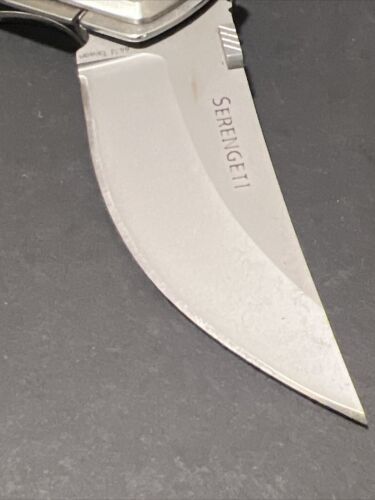 Columbia River CRKT 6674 Serengeti 3 Blade Hunter Folding Knife Unused No Sheath - Picture 3 of 17