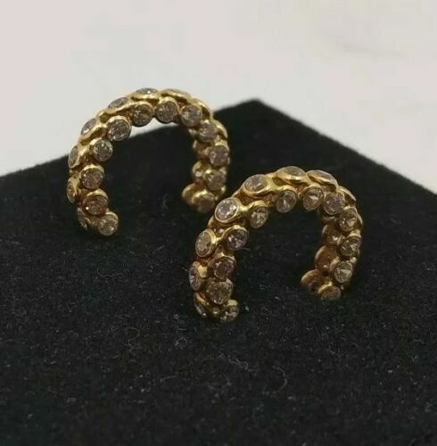 18K Gold Filled Simulated Agate & Diamond Stylish Black 4 Leaf Clover Necklace E - Foto 4