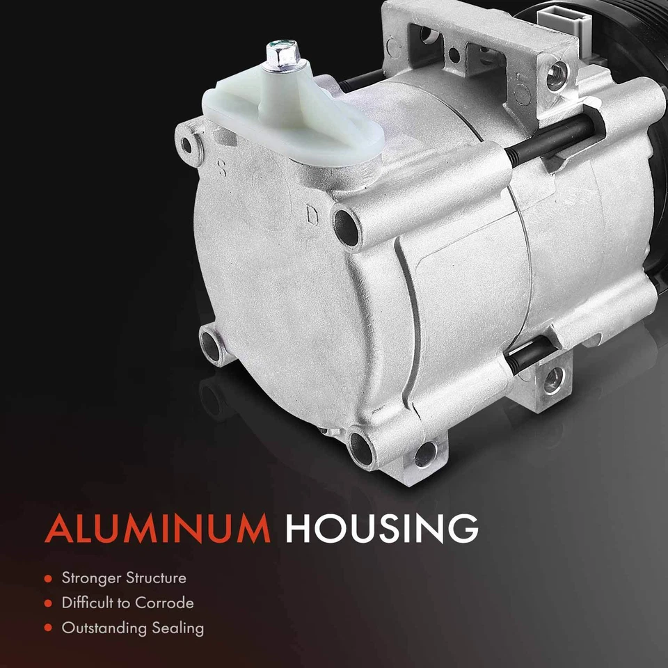 Compresor de aire acondicionado con embrague para Ford Escape Contour Mazda Tribute Mercury Cougar  Foto 3 de 4