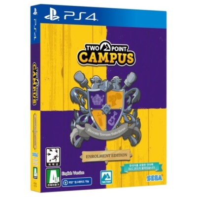 PS4 Two Point Campus Enrolment Edition Korean subtitles