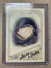 2018 TOPPS ALLEN GINTER BASEBALL BOMB CYCLONE WEATHER PHENOMENON CARD #259