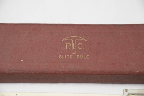RARE - THORNTON RULE SLIDE RA 10” P.O.7.A.X. ARTILLERY – DATE 1951 - A.I.F. - Bild 2 von 10