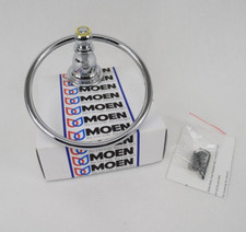 Moen YB5486CP Kingsley Collection Chrome/ Polished Brass Towel Ring