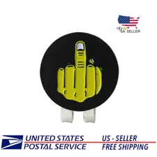 Golf Ball Marker with Hat Clips for Golfer, Removable Attaches Magnetic