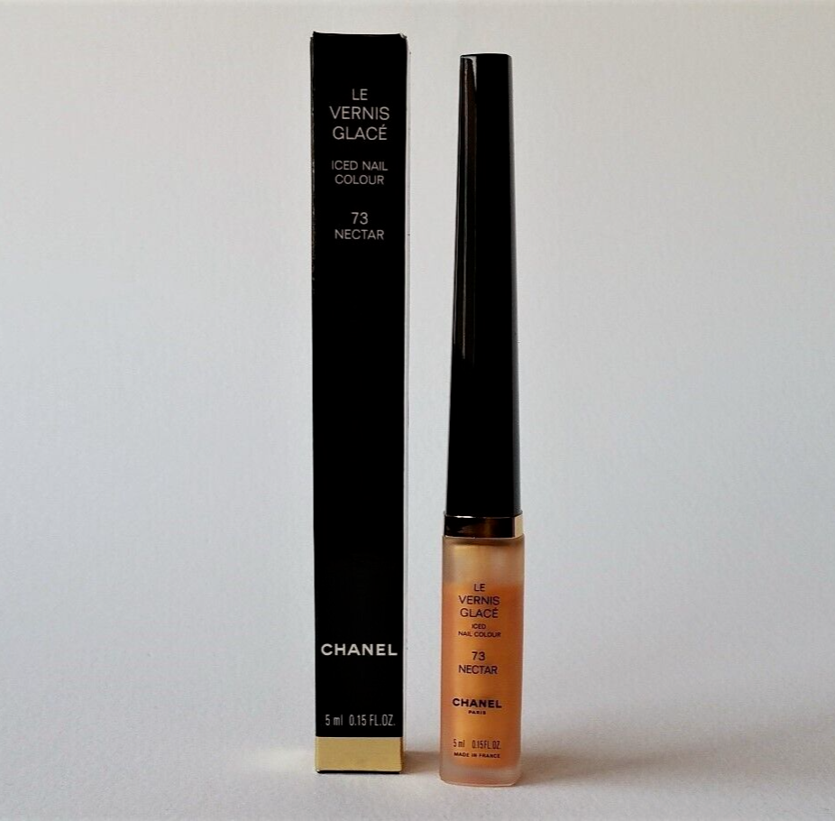 CHANEL Le Vernis Glace Iced Nail Colour Polish 73 NECTAR | eBay