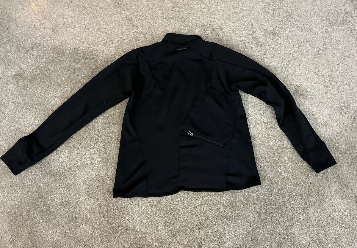 パタゴニア ジャンパー XL14 Patagonia Mens Large Black Integral Jacket Full Zip PolarTec