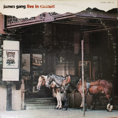 James Gang - Live In Concert - ABC Records - ABCX 733 - LP, Album