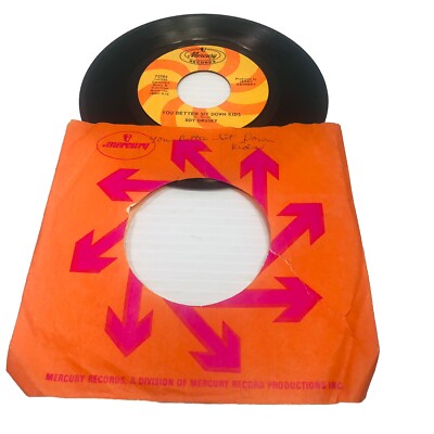 45 RPM Let's Put Our World Back Together-You Better Sit Down Kids Roy Drusky