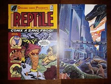 REPTILE N°2 ORGANIC COMIX COMIC RARE 1995