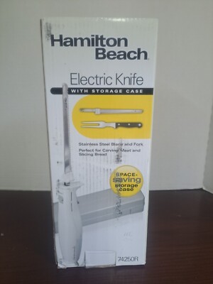 Hamilton Beach Electric Knife With Storage Case
