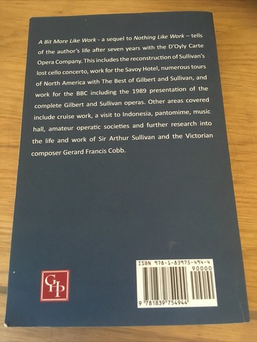 David Mackie Ein bisschen mehr wie Arbeit oder Leben nach D'Oyly Carte (Taschenbuch) - Bild 2 von 4