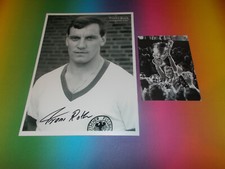 Franz Roth FC Bayern Munich DFB signed autograph 20x28 photo + postcard
