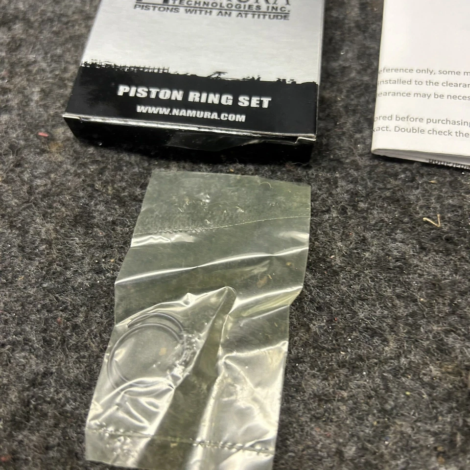 KIT PISTÓN YAMAHA YZ125 YZ 125 NAMURA 2005-2021 **NUEVO** NX-40009-C Foto 4 de 4